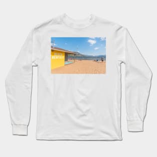 Sudbury Beach on Skaha Lake in Penticton Long Sleeve T-Shirt